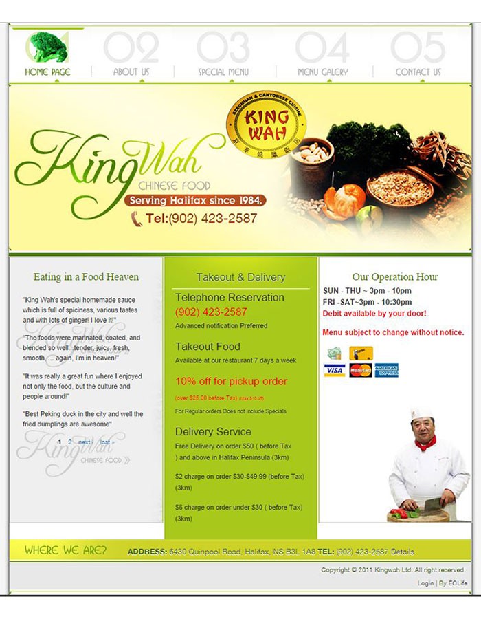 King Wah Restaurant Ltd
